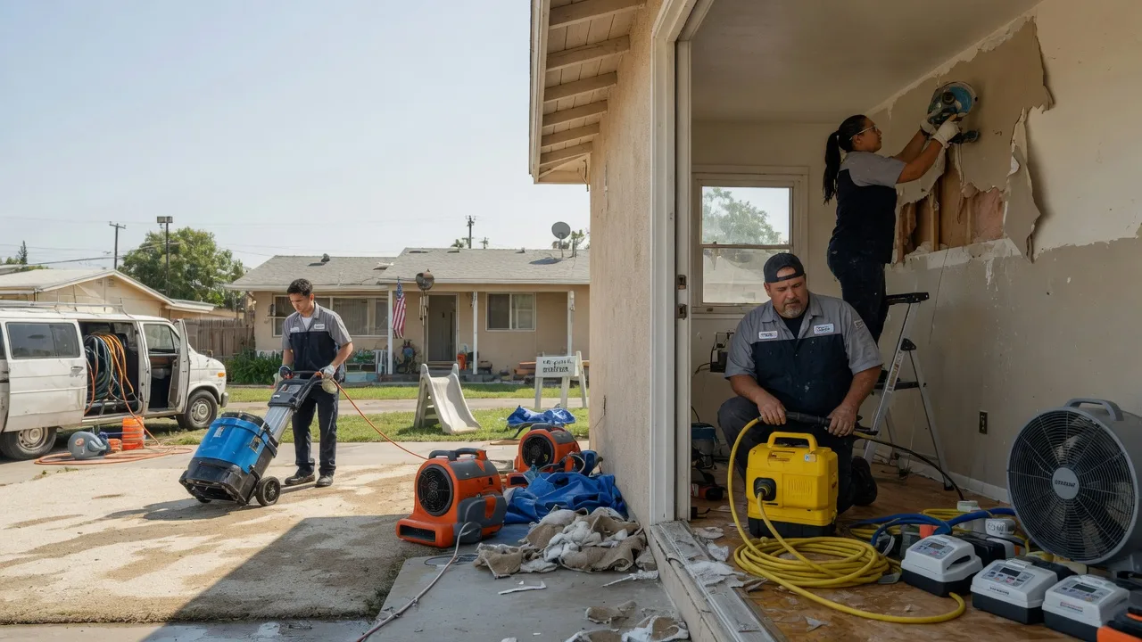 Water Damage Restoration in Turkey, NC near me